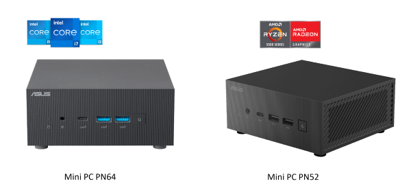 Mini PC PN52 and PN64